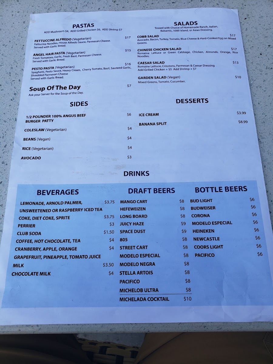 Menu Los Feliz Cafe-2