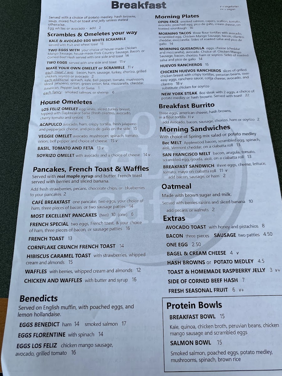 Menu Los Feliz Cafe-7